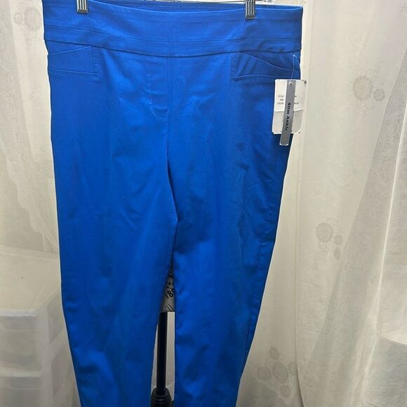 Zack and Rachel royal blue slim ankle slit in the ankle brand new - Picture 1 of 8